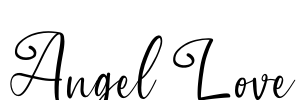 Angel Love Font Image