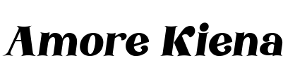 Amore Kiena Font Image