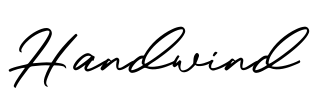 Handwind Font Image