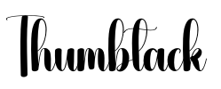 Thumbtack Font Image