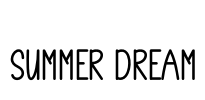Summer Dream Font Image