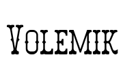 Volemik Font Image