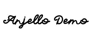 Anjello Demo Font Image