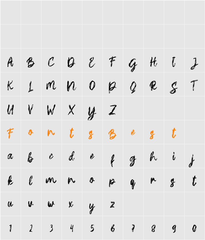 Yoshire Character Map