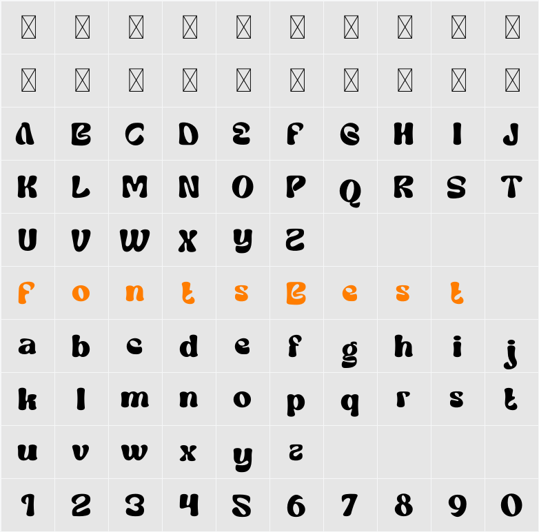 White Capel Character Map