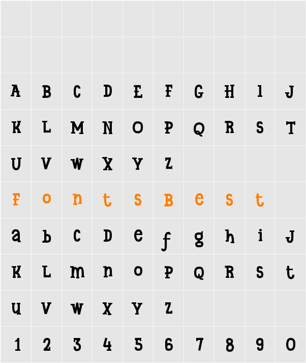 Travel Mate Character Map