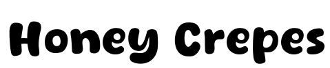 Honey Crepes Font Image