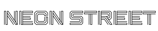 Neon Street Font Image