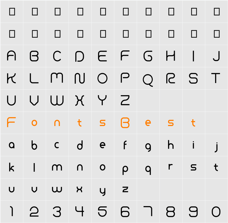 Adonay Character Map