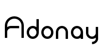 Adonay Font Image