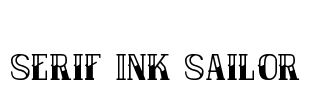 Serif Ink Sailor
