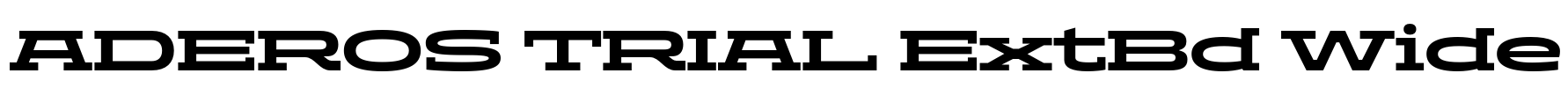 ADEROS TRIAL ExtBd Wide