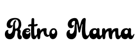 Retro Mama Font Image