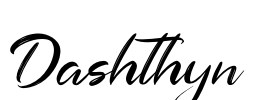Dashthyn Font Image
