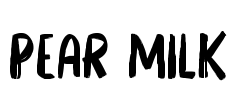 Pear Milk Font Image