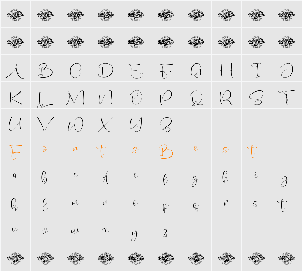 Beauty Sungold DEMO VERSION Character Map