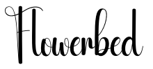 Flowerbed Font Image