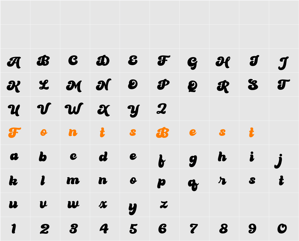 Hyokim Character Map