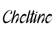 Cheltine Font Image