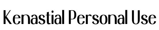 Kenastial Personal Use
