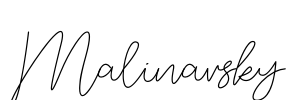Malinavsky Font Image