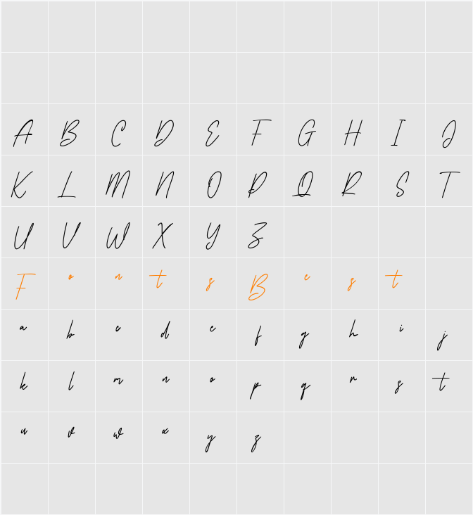 Antrophys Free Character Map