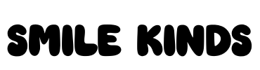 SMILE KINDS Font Image