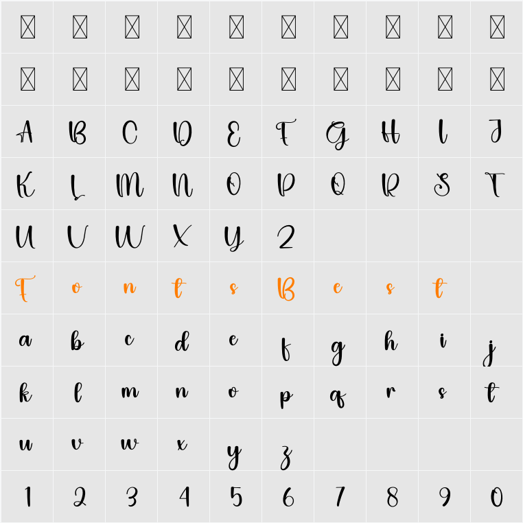 Twin Character Map