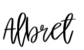 Albret Font Image