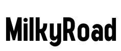MilkyRoad Font Image