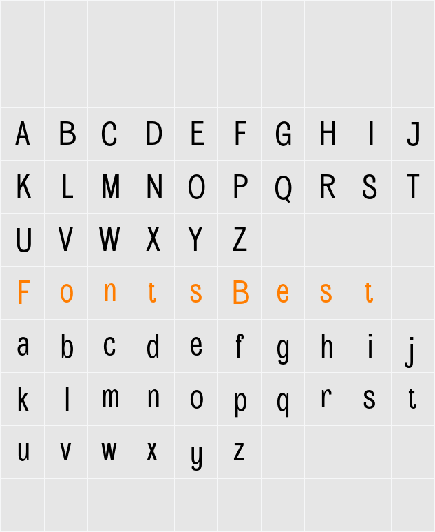 Meditera Demo Character Map