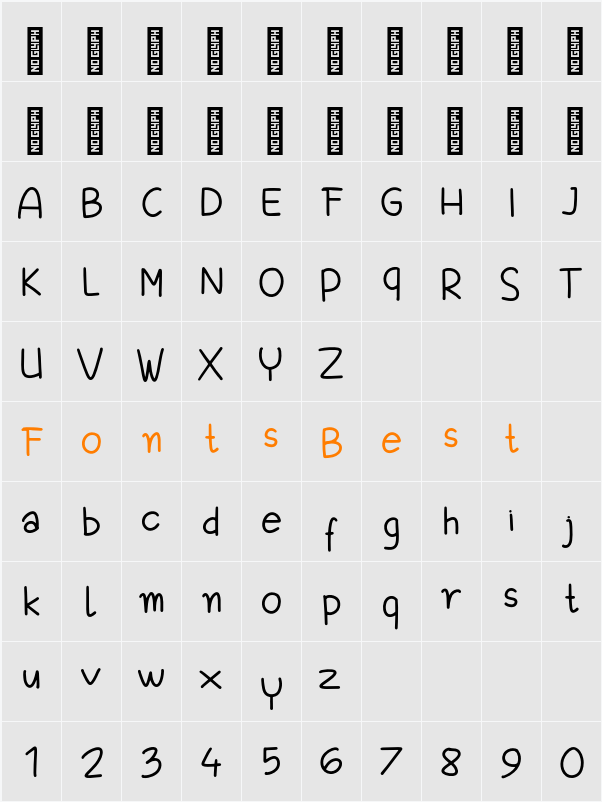 Fentasia Character Map
