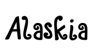 Alaskia Font Image