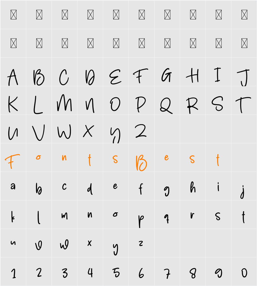 Chubby And Sweet Character Map