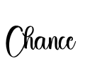 Chance Font Image