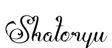 Shatoryu Font Image
