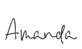 Amanda Font Image