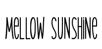 Mellow Sunshine Font Image