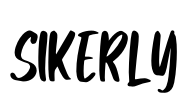 Sikerly Font Image