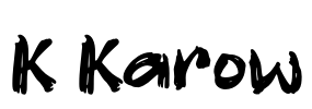 K Karow Font Image