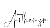 Arthamyn Font Image