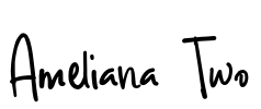 Ameliana Two Font Image