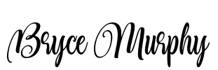 Bryce Murphy Font Image