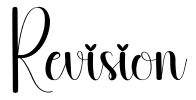Revision