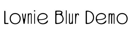 Lovnie Blur Demo