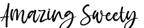 Amazing Sweety Font Image
