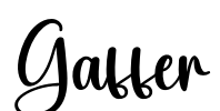 Gaffer Font Image