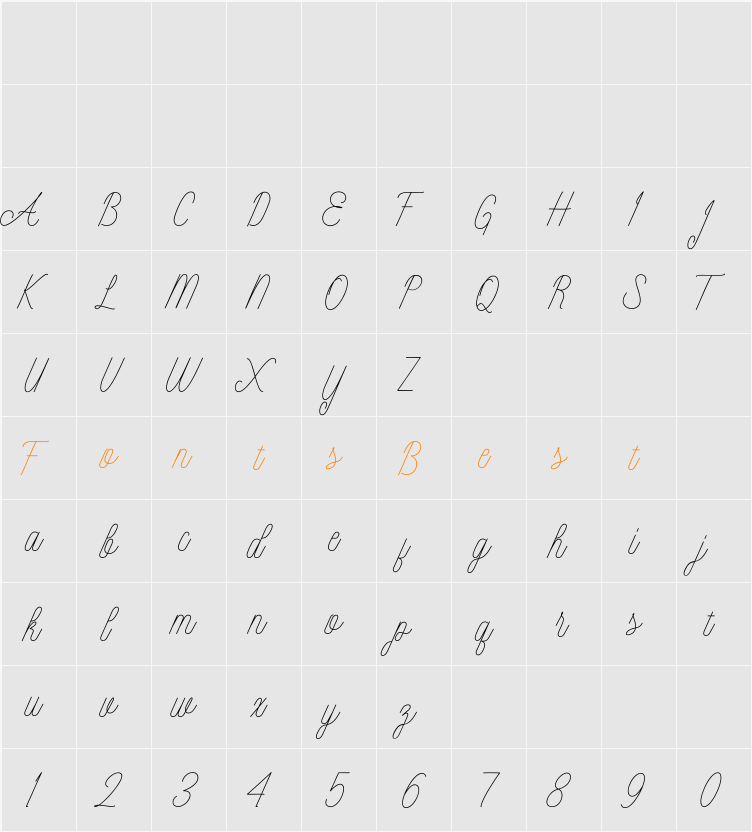 Intelligent Line Character Map