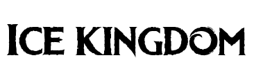 Ice kingdom Font Image