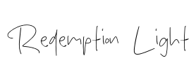 Redemption Light Font Image